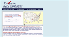 Desktop Screenshot of preventionnotpunishment.org